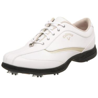 Imagem de Callaway Sapato de golfe feminino com pingente, Branco/Osso, 6.5