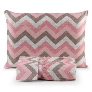 Imagem de Jogo de Cama Queen 03 Peças Estampa Sortida - Paulo Cezar Enxovais