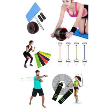 Imagem de KIT 8 em 1 ITENS PARA exercício funcional ACADEMIA FUNCIONAL MALHAÇÃO 