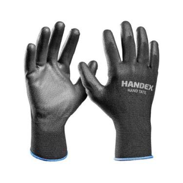 Imagem de Luva Multitato Com Revestimento PU Montagem Mecânico EPI Handex CA 416