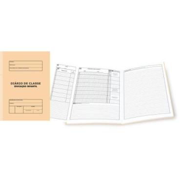 Imagem de Diário de Classe Educação Infantil 24 Folhas 210 MM X 297 MM Pacote co