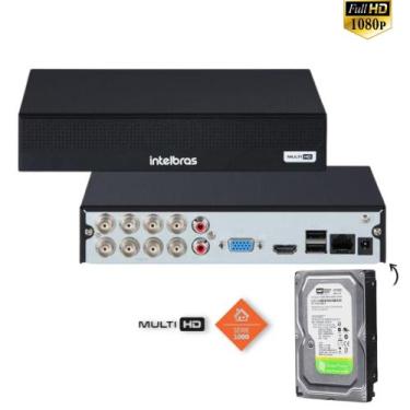 Imagem de Dvr Multi Hd Intelbras 8ch Mhdx 1008-C C/HD