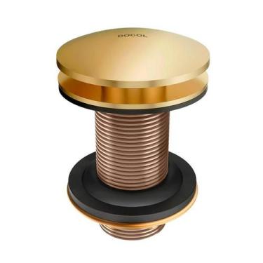 Imagem de Válvula para Lavatório 7/8 Click Clack Ouro Polido Docol - DOCOL DOCOL