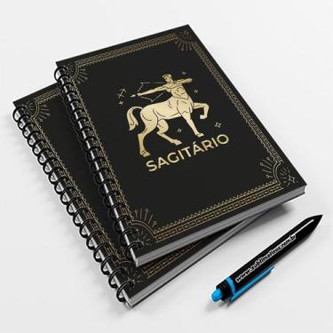Imagem de Caderno Universitário 96fls Signo Sagitário - Premium