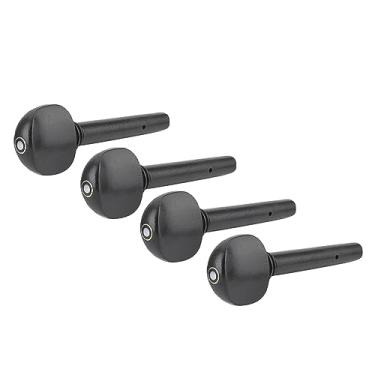 Imagem de Estacas de Afinação de Violino, Estacas de Violino Acessórios de Violino 4 Peças de Cordas de Violino de Madeira Maciça Eixo de Afinação para Violino 1/8 1/2 Violino 1/4 Violino
