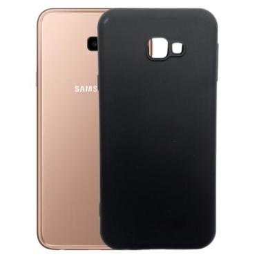 Imagem de Capa Anti Impacto Aveludada Preta Para Galaxy J4 Plus Core - Mustangsh