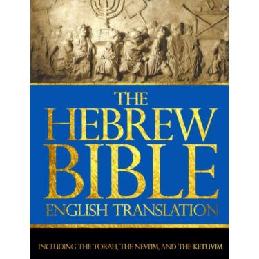Imagem de Livro: Bíblia hebraica, letras grandes, inglês, Tanakh completo