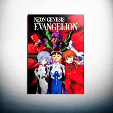 Imagem de Poster Adesivo Anime Neon Genesis Evangelion - Cogumelo Corp