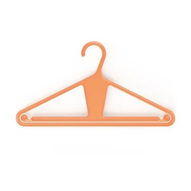 Imagem de Kangaroo™ Cabide 100% reciclado de alta resistência, calça, camisa, terno, casaco - patenteado, resistente, antiderrapante, cabide - inclui hacks, dicas, truques - Feito nos EUA (embalagem com 30