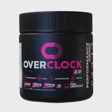 Imagem de Suplemento alimentar overclock 2.0 pink lemonade 30 doses 210G