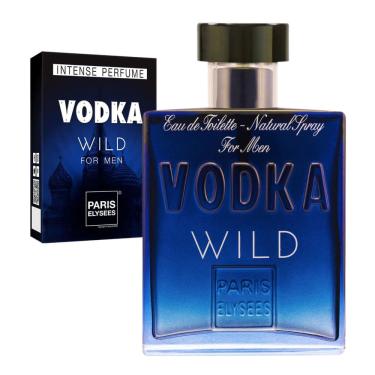 Imagem de Perfume Importado Masculino Vodka Wild Paris Elysees Eau de Toilette 100 mL