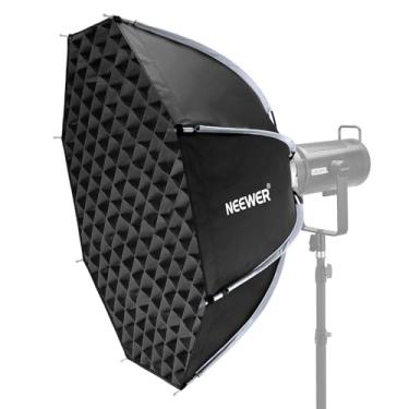 Imagem de NEEWER Softbox octogonal de 90 cm, softbox de liberação rápida com grade de favo de mel, difusores de luz, bolsa para RGB CB60 CB60B CB200B MS60B MS60C MS150B S101-300W/400W Pro Vision 4 Q4, NS35P