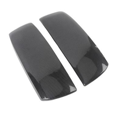 Imagem de Tampa Caixa de Armazenamento do Console de Estilos de Estilo de Fibra de Carbono para X5 E70 X6 E71 Feita de Snap de Plástico ABS na Instalação Protege o Couro de Danos