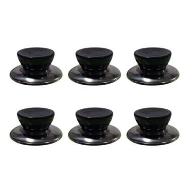 Imagem de Puxador Pomel Preto Pegador Tampa Panela Qualquer Tamanho - Idea