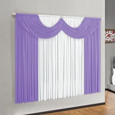 Imagem de Cortina de Malha 3,00m x 2,70m Modelo Paris - Shop Casa Nobre, LILÁS/B