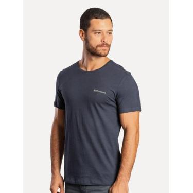 Imagem de Camiseta Sergio K Masculina Boulevardier Azul Marinho, S/P