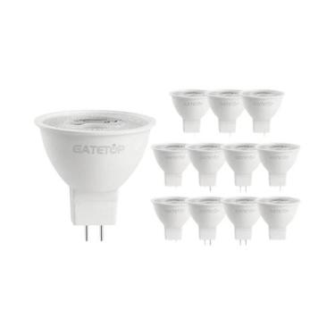 Imagem de Lâmpada Led 12v 24v, 12 Peças, Gu5.3, 3000k, 4000k, 6000k, 8w, 800lm, 