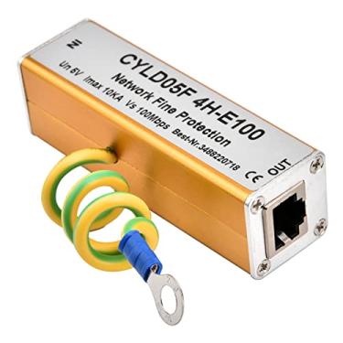 Imagem de YOUTHINK RJ45 RJ11 ADAPTOR PROTECTOR DE PROTECTOR DE RELATEMENTO - Proteção Superior do Trovão para Sinais DE Dados - Ideal para Monitoramento DE Sistemas DE Material Metálico