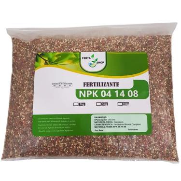 Imagem de Adubo Fertilizante Fertilshop Npk 04 14 08 3kg