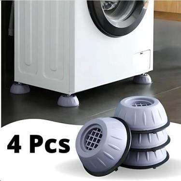 Imagem de Kit 4 Pé Máquina Lavar - ROMI