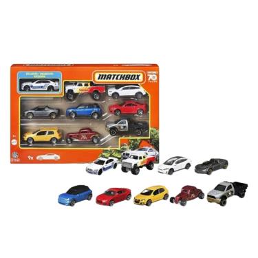 Imagem de Kit Com 9 Carrinhos Diversos Matchbox X7111