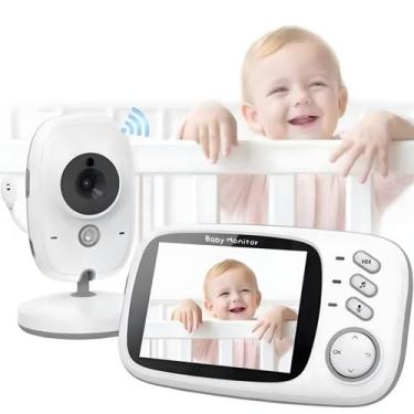 Imagem de Camera Monitor Bebe VB603 Visão Noturna Com Tela Lcd Canções De Ninar 
