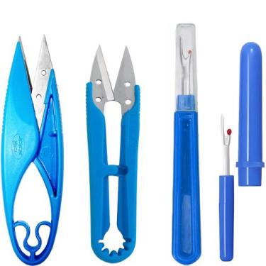 Imagem de Kit Costura Abridor Casa Tesouras Jack Arremate Pic Tecelão - Evolvere