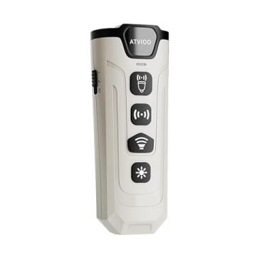 Imagem de ATVIOO Dispositivo antilatido para cães - Controle ultrassônico de latido humano para o animal de estimação do seu vizinho (cinza claro)