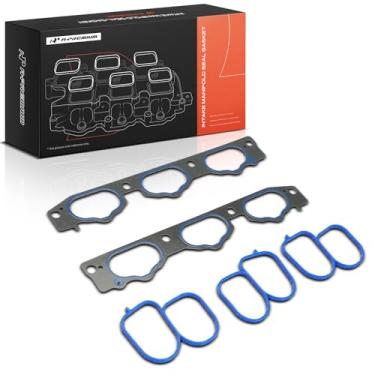 Imagem de A-Premium Kit de junta de vedação do coletor de admissão adequado para Kia Sedona 2011-2012 Conjunto de juntas do coletor de admissão do motor, 3,5L V6 GAS DOHC naturalmente aspirado