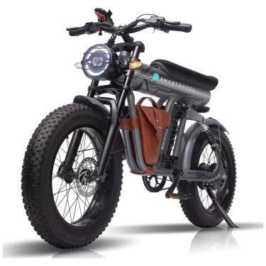 Imagem de Bicicleta Elétrica para Adultos com Velocidade até 50 km/h, Alcance 128 km, 5 Velocidad...