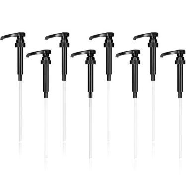 Imagem de Bombas de xarope Zopeal, 8 peças para garrafas de 750 ml, xaropes de c