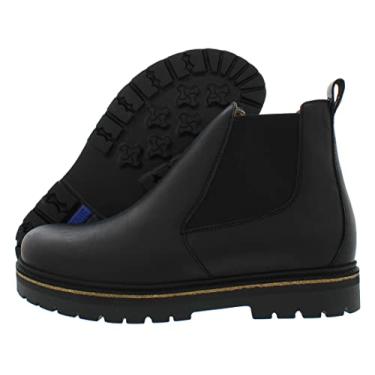 Imagem de Bota feminina de couro nobuck Stalon da BIRKENSTOCK, Preto, 9-9.5 Narrow Women/9-9.5 Narrow Men