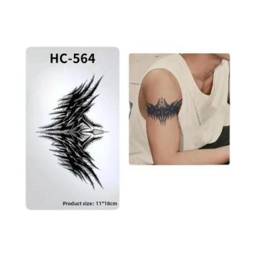 Imagem de Adesivo De Tatuagem Punk Mecânico De Cyborg, Impermeável, Duradouro, P