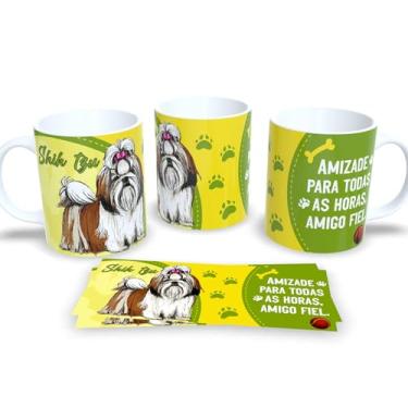 Imagem de Seu Pet Sempre Com Você Caneca Personalizada Dog Cachorro (Shihtzu.)
