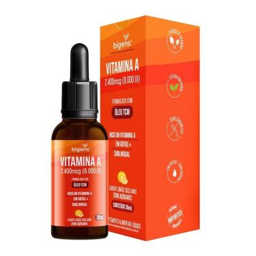 Imagem de Vitamina A 8000ui TCM Gotas- 30ml Limão Siciliano - Bigens-Masculino