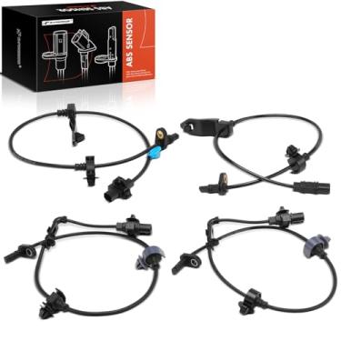 Imagem de A-Premium Sensor de velocidade da roda ABS dianteiro e traseiro 4 peças compatível com modelos Honda - Civic 2006-2011