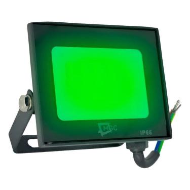 Imagem de Refletor De Led Smd Holofote 20W Bivolt Luz Verde Ip66 - Pre