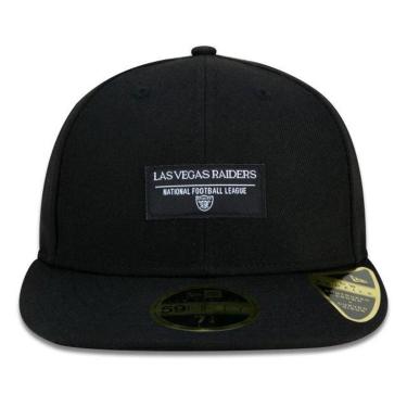 Imagem de BONÉ NEW ERA 5950 LAS VEGAS RAIDERS LOW PROFILE CLASSIC NFV23BON014 PRETO-Masculino