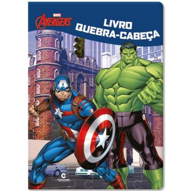 Imagem de Livro Quebra-Cabeça Vingadores