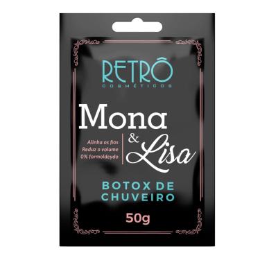 Imagem de Retrô Mona & Lisa Botox Capilar de Chuveiro Sachê 50g