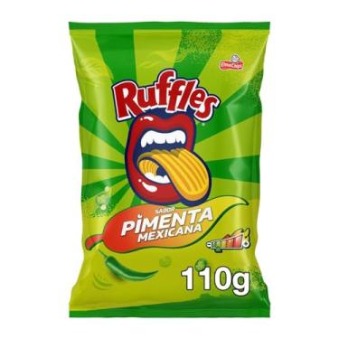 Imagem de Batata Frita Ondulada Pimenta Mexicana Elma Chips Ruffles Pacote 110g