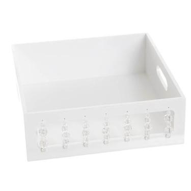 Imagem de Bandeja Pedras Transparentes Quarto Bebê Infantil - Potinho de mel