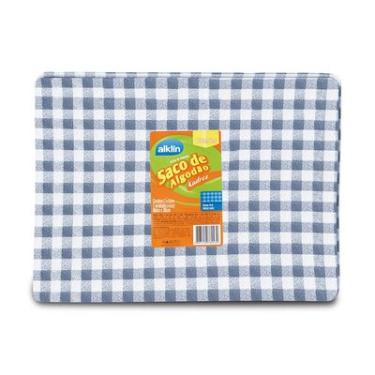Imagem de ALKLIN SACO DE ALGODAO PREMIUM XADREZ 60X38