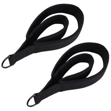 Imagem de Correias de Pilates Reformer – Material de exercício de anel D, tiras de exercícios de ioga – para mulheres, homens, atletas iniciantes, entusiastas de fitness, profissionais ocupados, praticantes de