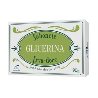 Imagem de Sabonete augusto caldas glicerina erva doce 90 gr
