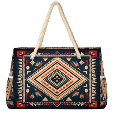 Imagem de hongjinglin Bolsa de praia grande, leve, dobrável, Monster Truck, amarela, para piscina, bolsa de ombro, Cor 18, Large