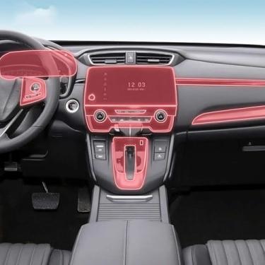 Imagem de HGFLBNV Painel de caixa de engrenagens interior de carro TPU película protetora anti-arranhões adesivos de reparo PPF, para Honda Breeze 2020-2022