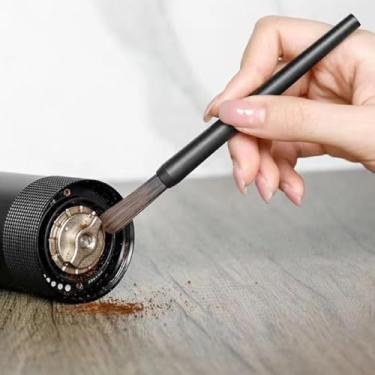 Imagem de 1 escova de limpeza de café, escova de cerdas de nylon simples moderna