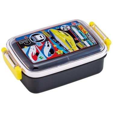 Imagem de Skater RBF3AN-A Caixa Bento infantil, 450 ml, tampa fofa em forma de cúpula, 1 camada, feita no Japão