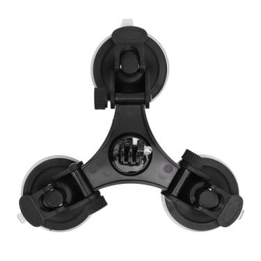 Imagem de AUNMAS Mini Ventosa de Montagem, Com Corpo de Plástico Abs, 3 Ventosas, Capacidade de 30kg, para Teto de Carro, Rv, Iate, Internet, Satélite